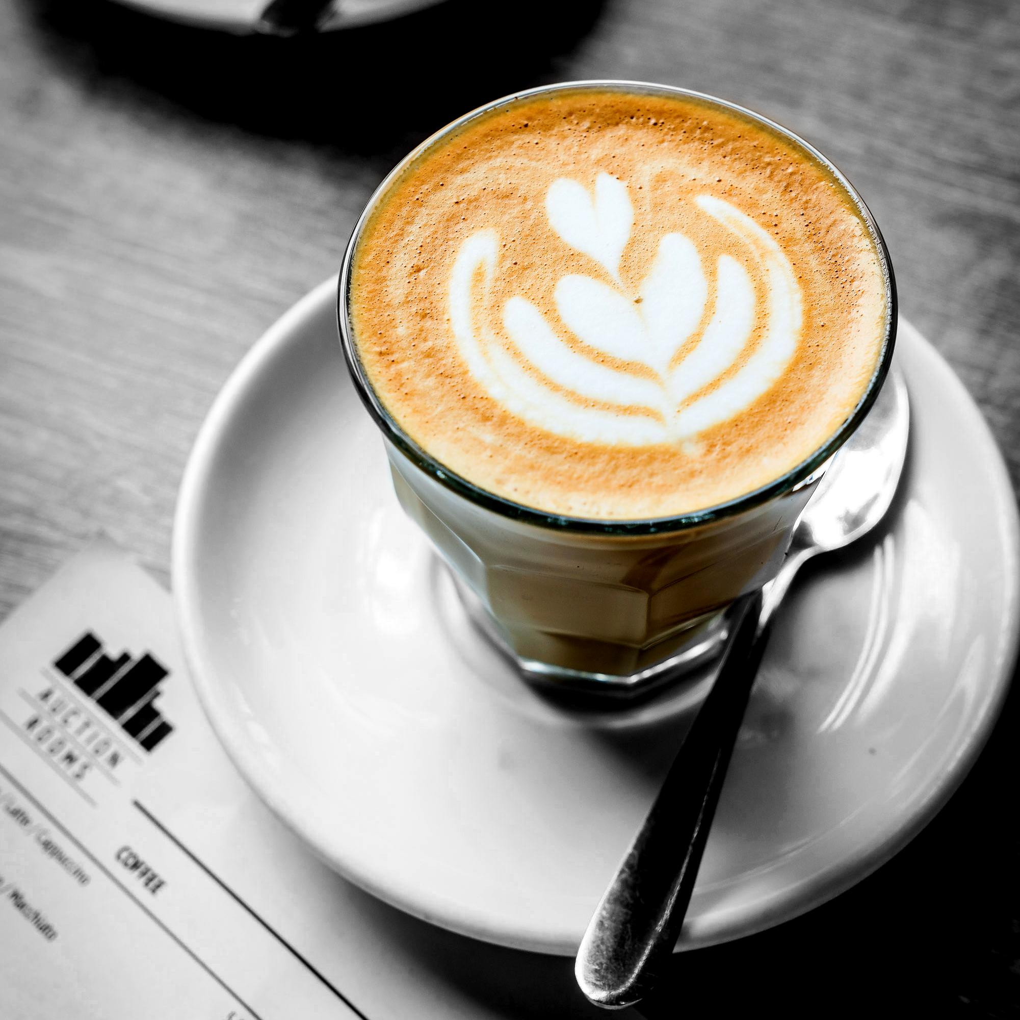 Barista preparing coffee