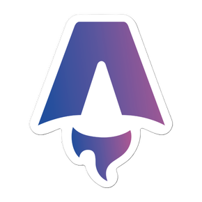 Astro Icon Gradient Sticker