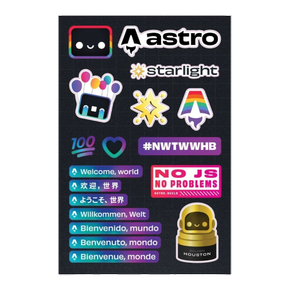 Astro Sticker Sheet