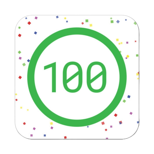 Lighthouse 100 Sticker